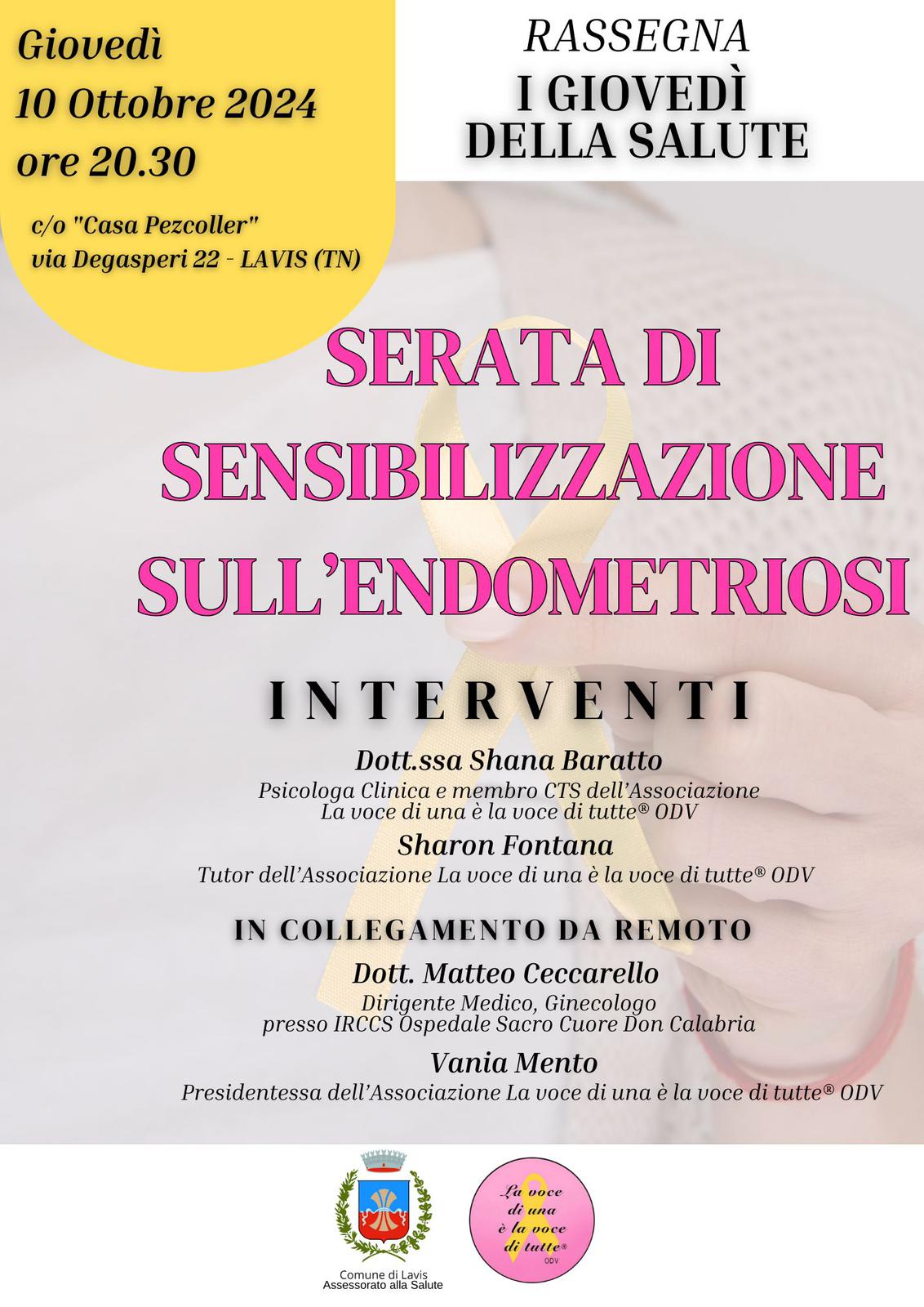 Serata sull’endometriosi